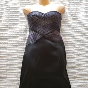 BCBGMAXAZRIA Strapless Cocktail Dress